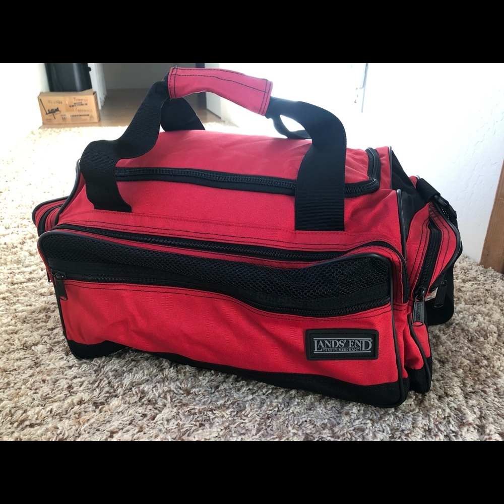 Lands End small duffle bag
